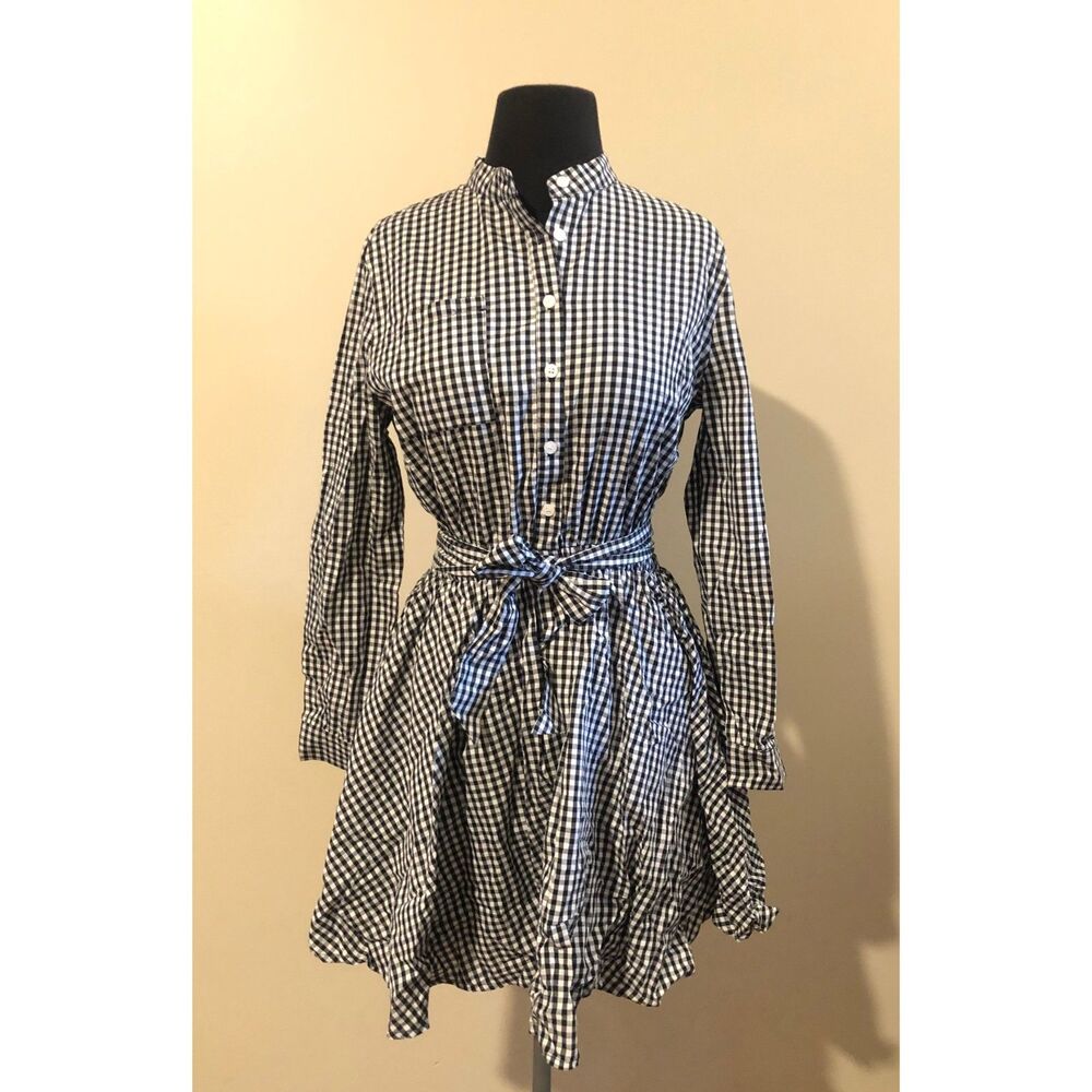 Black & White Checkered Swing Dress  5158L  Large (I)  NWT Boutique